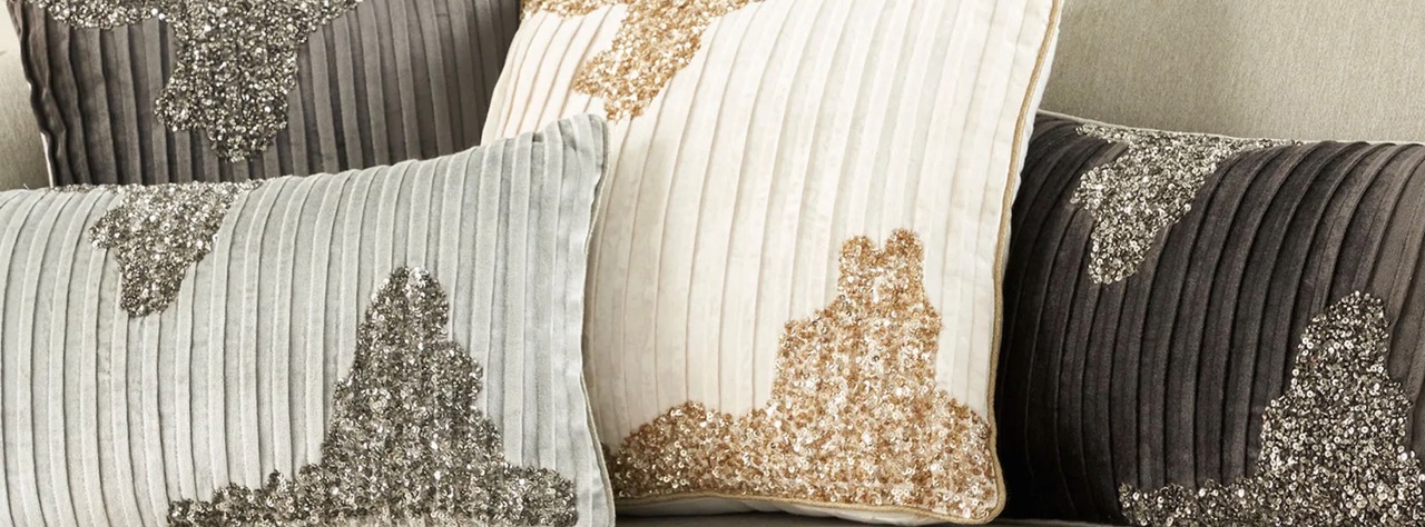 Beaded Pillows